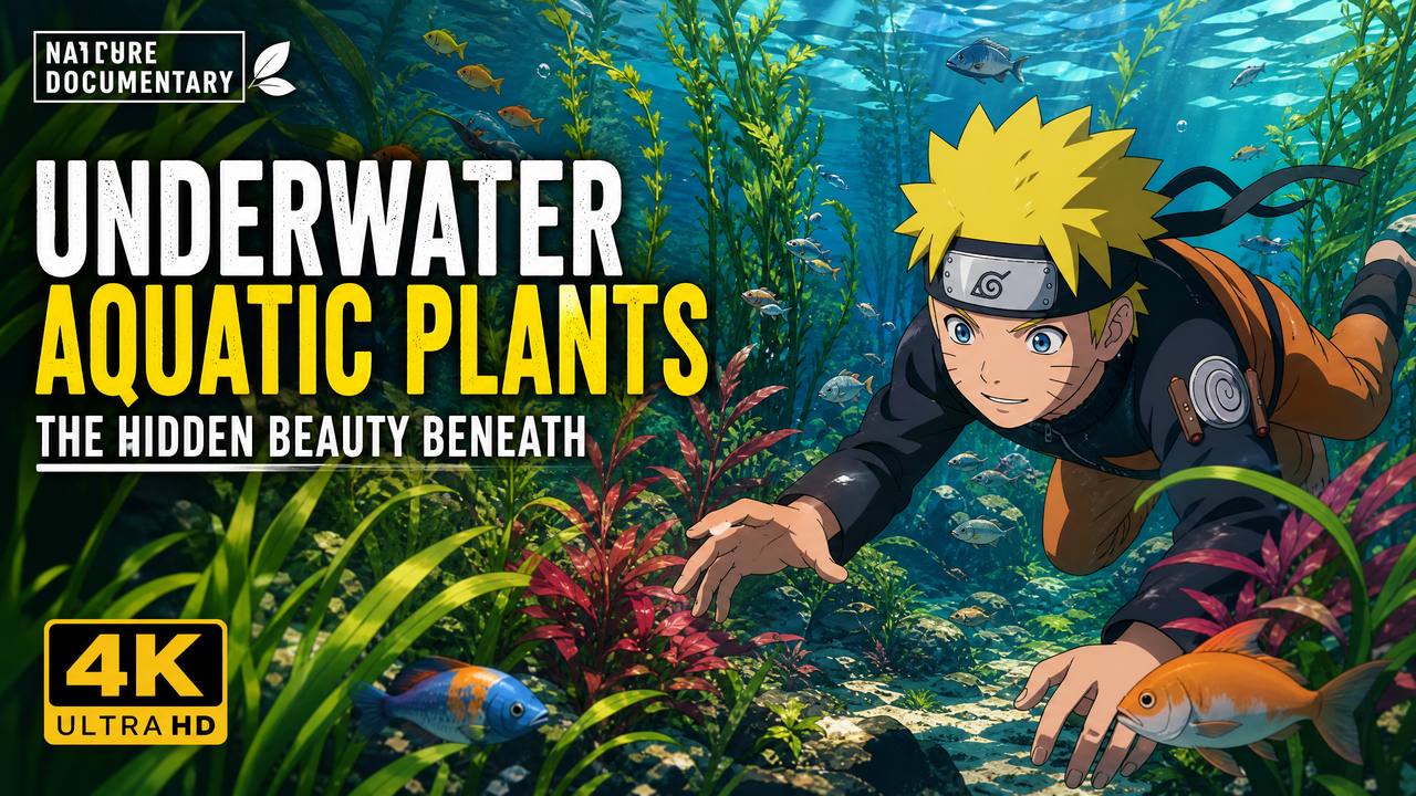 海角植物视频教程-水下水生植物生态视频演示